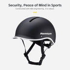 Romiun Built-in Battery Electric Scooter Helmet
