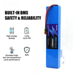 18650 Lithium Battery Pack 36V 20000mAh Aleaivy 10S4P For M365 Electric Scooter