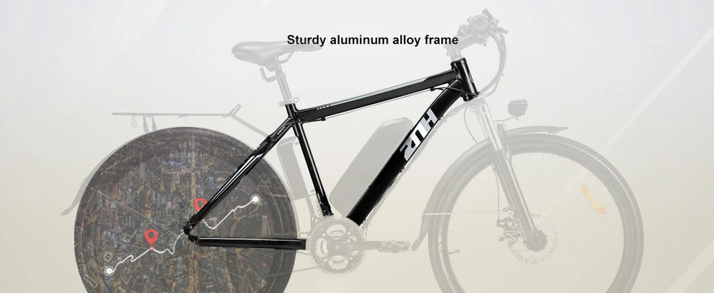 HUZ 1000W 26" Mountain E-Bike