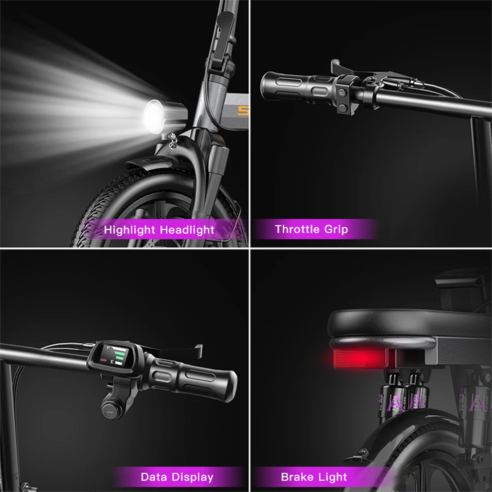 EOEOTwo 600W Folding Commuter E-Bike