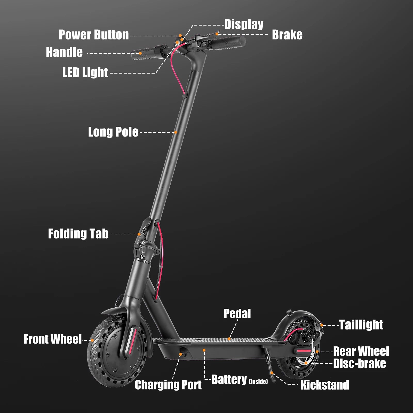 Commuter 500W Urban E-Scooter