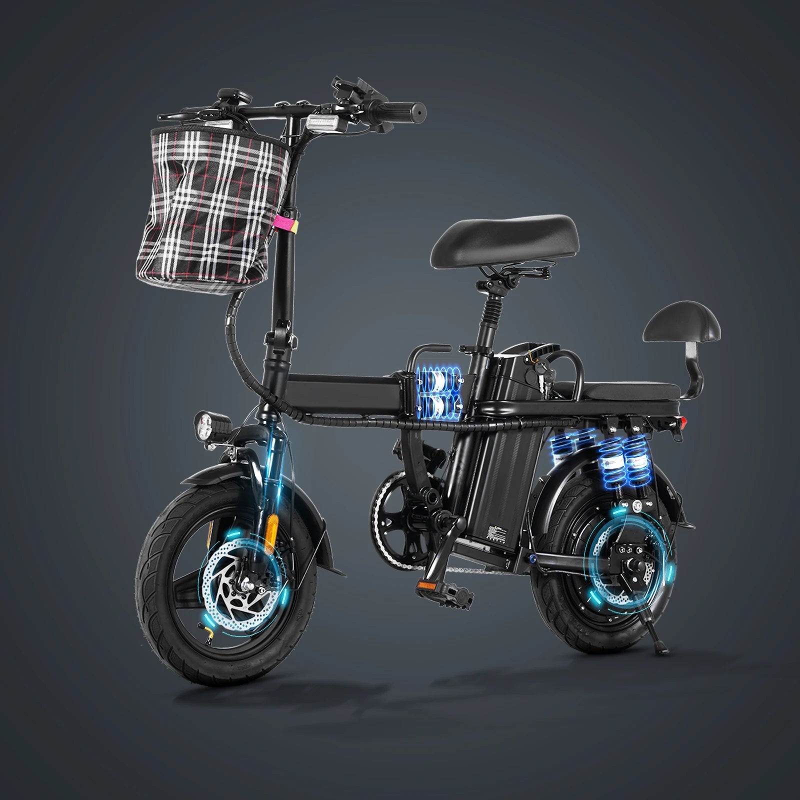 A9 48V Motorcycle Style E-Bike