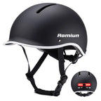 Romiun Built-in Battery Electric Scooter Helmet