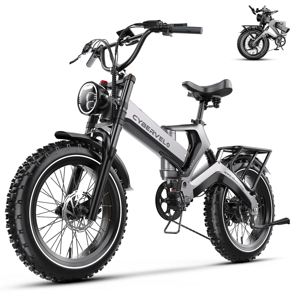 Cybervelo EK6 Peak 2000W Folding Electric Bike
