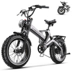 Cybervelo EK6 Peak 2000W Folding Electric Bike