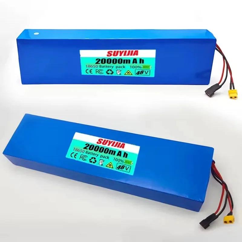 Lithium Ion Battery 48V 48V 20Ah 1000W 13S4P for 54.6V Electric Scooter