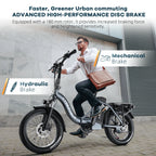 Cybervelo 20" Foldable 1000W E-Bike