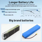 2024 Upgrade 36V 100000mAh 10S3P 36v Electric Scooter Battery Pack