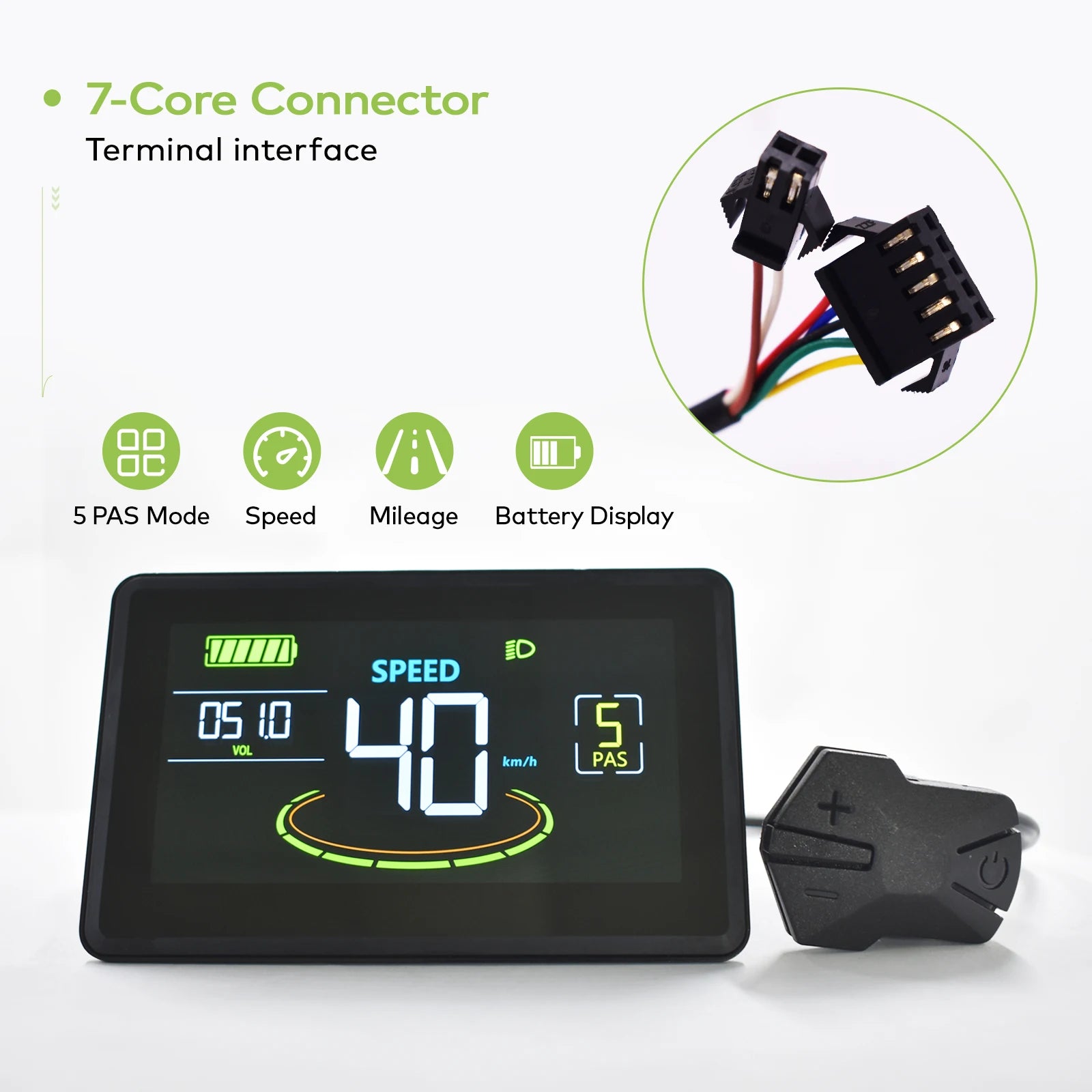 H6C Digital Bike Speedometer & Odometer