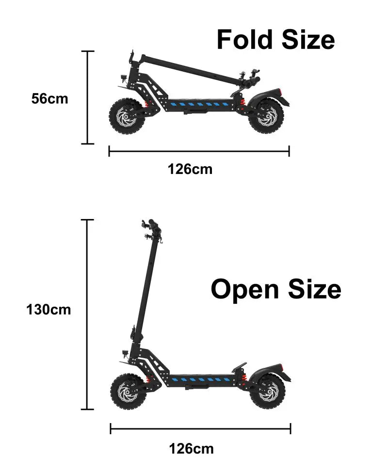 DriveTron DT10 Dual Motor E-Scooter