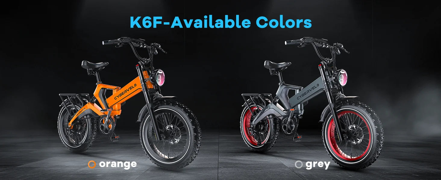 Cybervelo EK6 Peak 2000W Folding Electric Bike