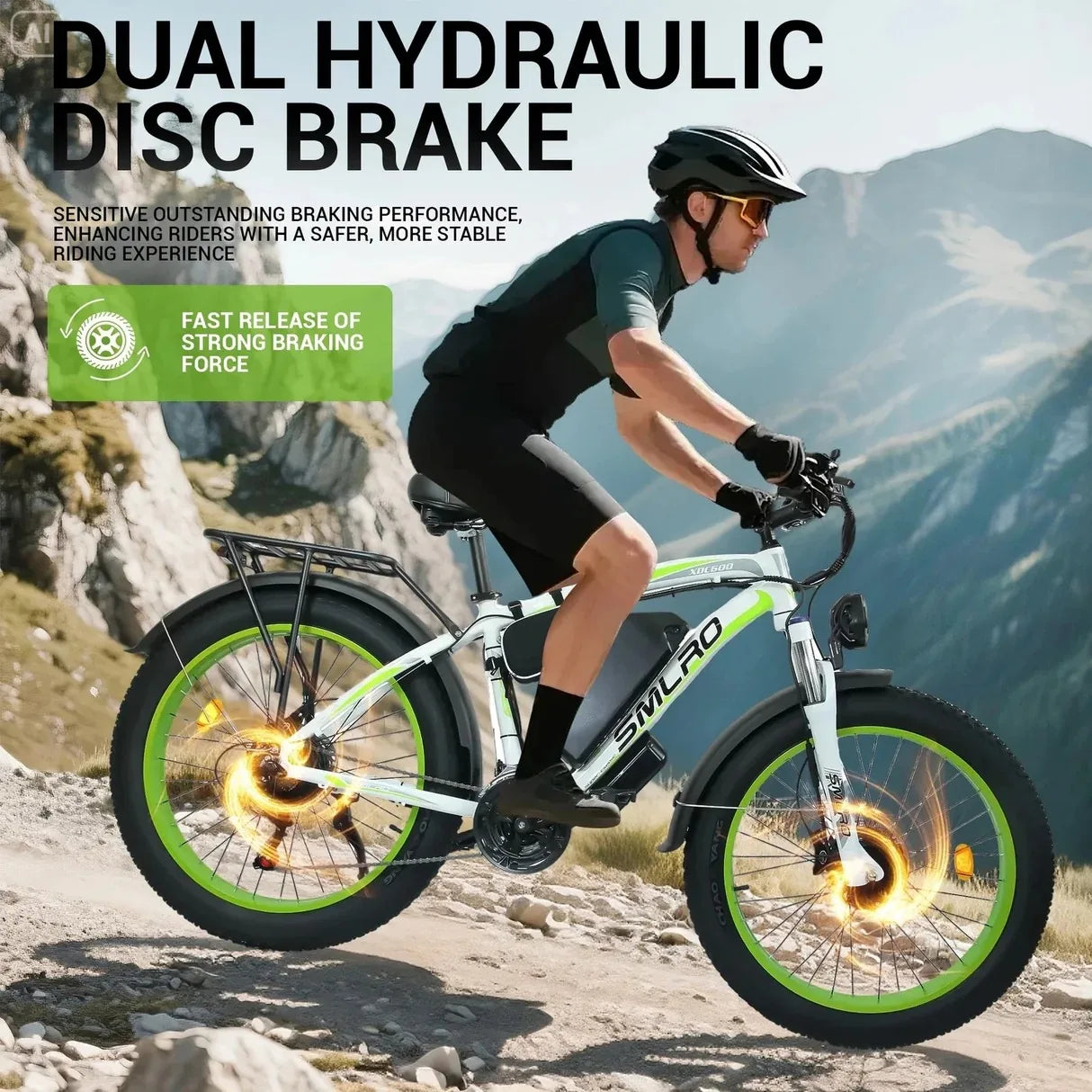 SMLRO XDC600 Dual Motor E-Bike