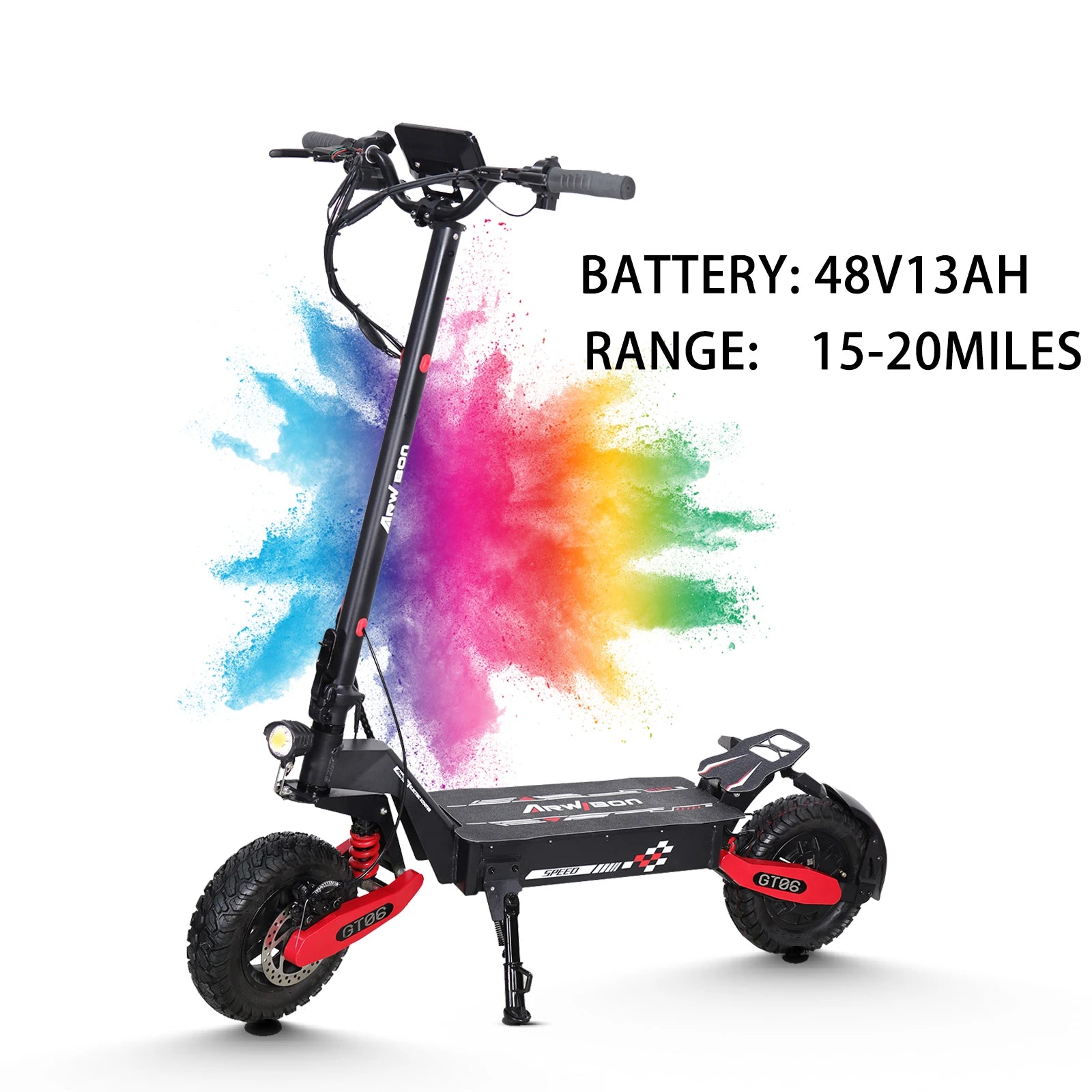 Arwibon GT06 1200W Foldable E-Scooter
