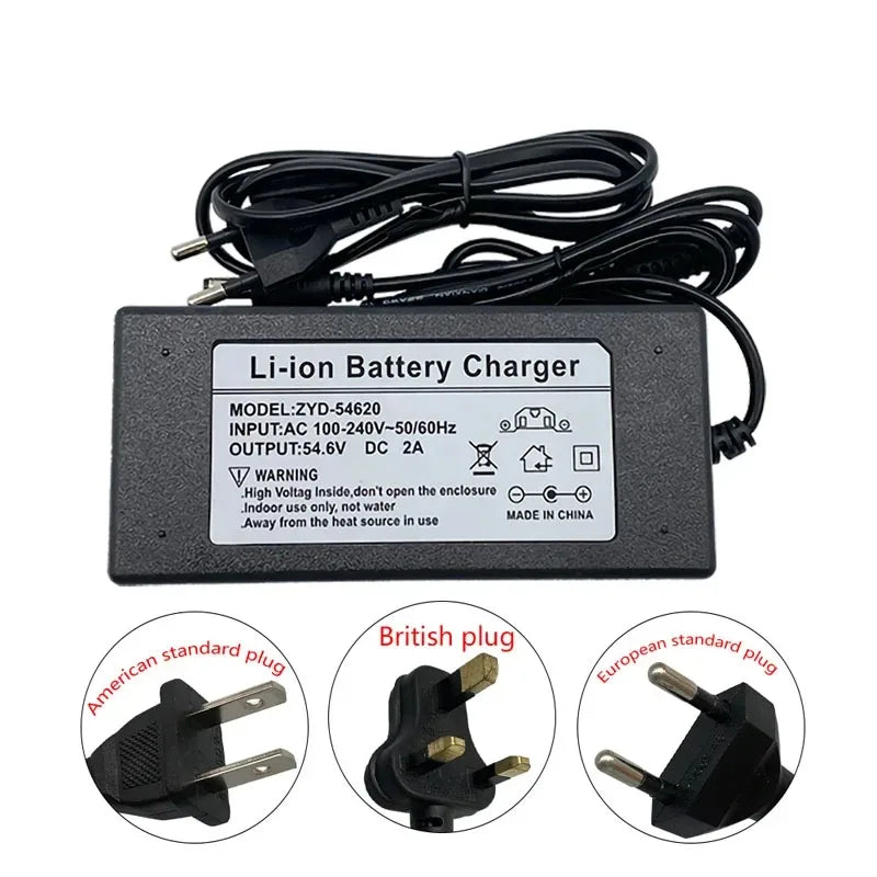 Lithium Ion Battery 48V 48V 20Ah 1000W 13S4P for 54.6V Electric Scooter