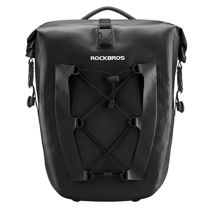 ROCKBROS 25L Waterproof Rear Rack Travel Bag for Bikes