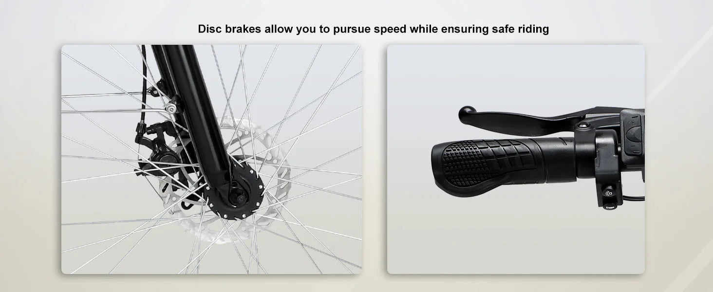 HUZ 1000W 26" Mountain E-Bike