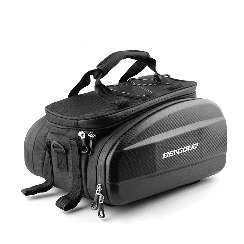 Expandable Rear Rack Pannier with Reflector