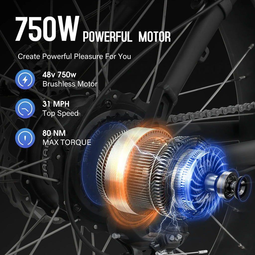 Kenda 48V All-Terrain Fat Tire E-Bike