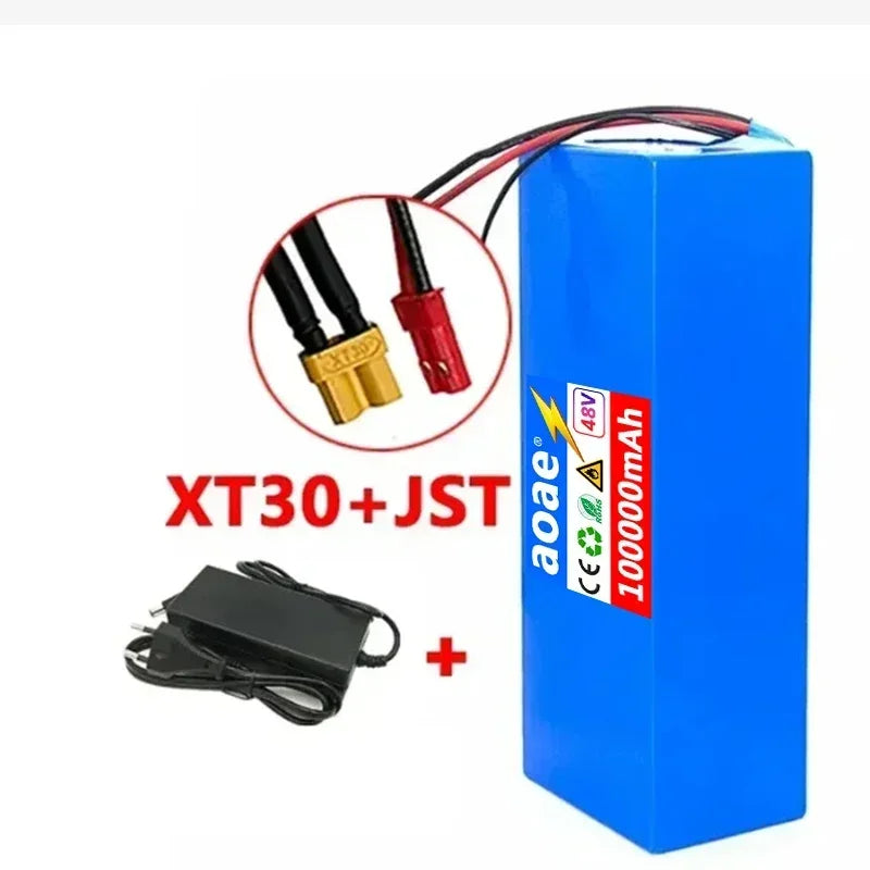 Original 48V 100Ah 13s6p Lithium Battery Pack 48v 100Ah 2000W