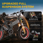 Cybervelo EK6 Peak 2000W Folding Electric Bike